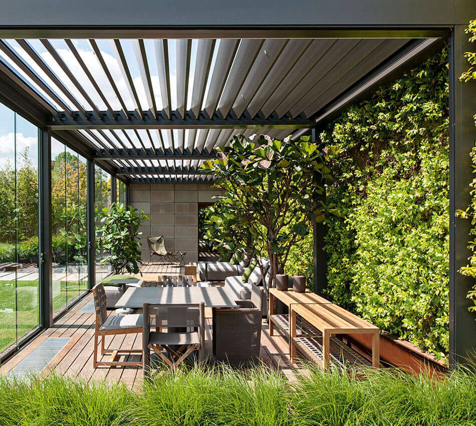 Aluminium Louvers Pergolas