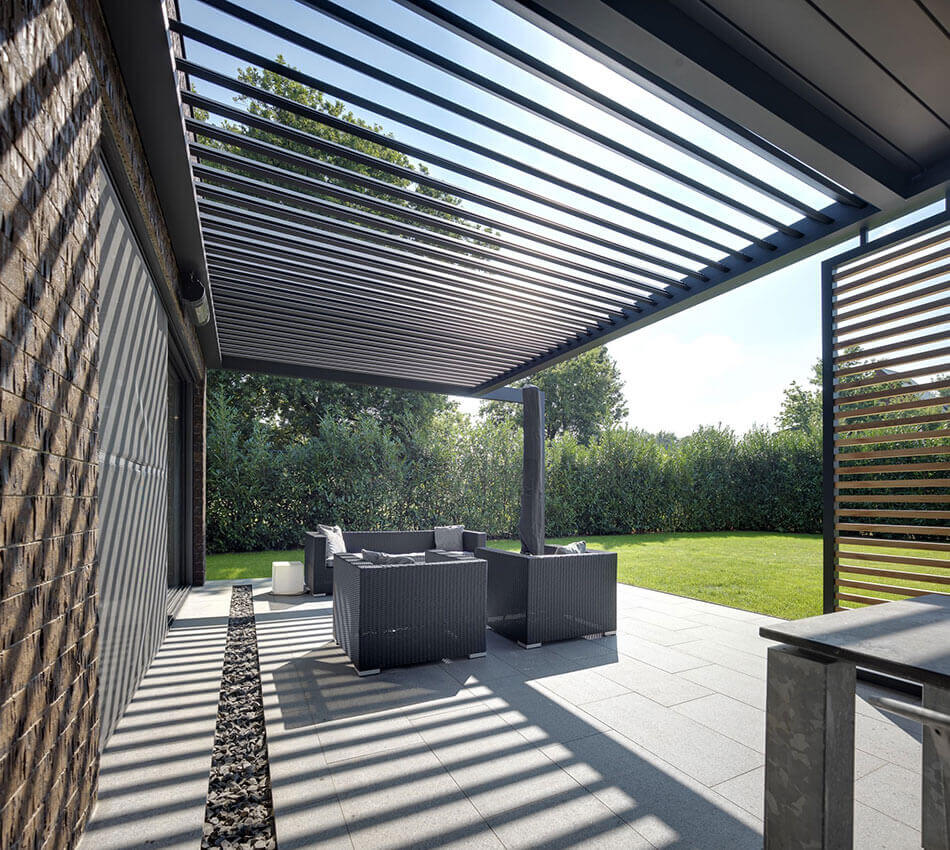 Aluminium Louvers Pergolas