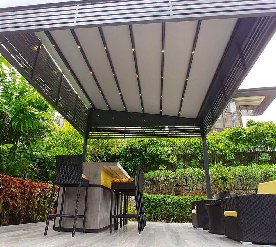 Fabric Pergolas