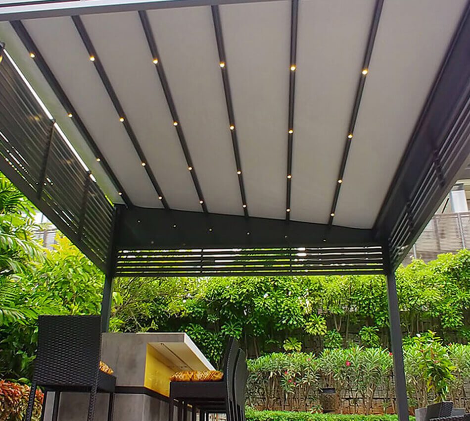 Fabric Pergolas