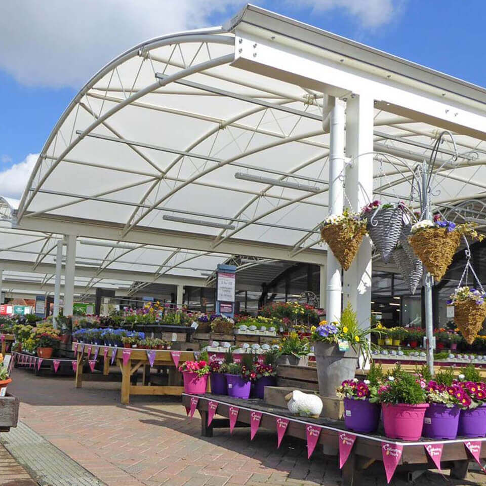 Garden SitOut Tensile Structures